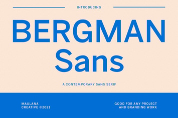 Bergman Sans Font