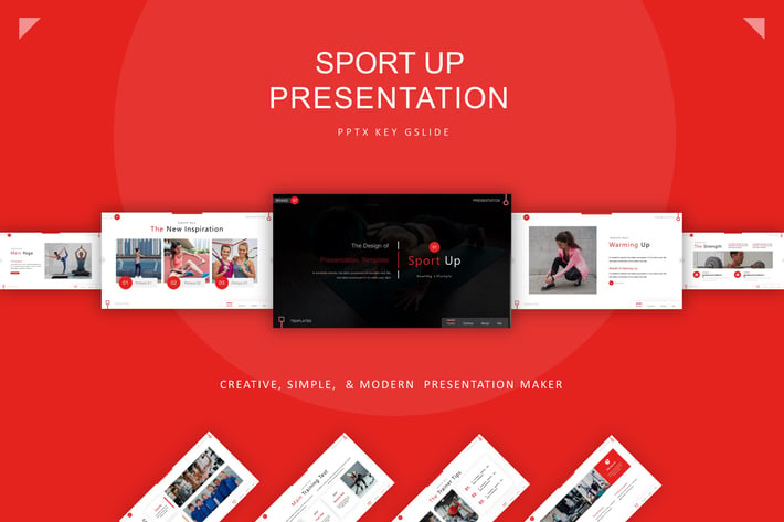 Sport Up Presentation Template
