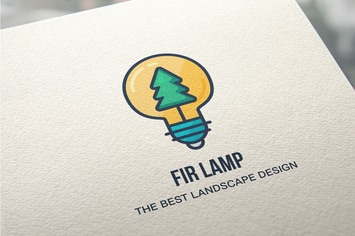 Creative Landscape Design Logo Template
