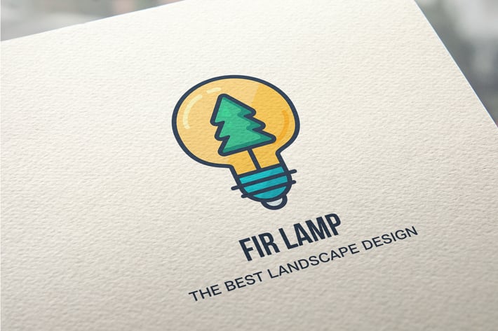 Creative Landscape Design Logo Template