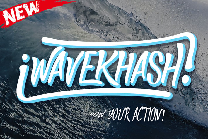 Wavekhas - Display Font