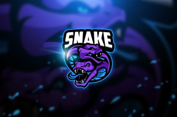 Snake 4 - Mascot & Esport Logo