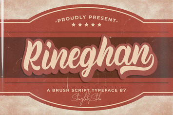 Rineghan - Bold Script Font