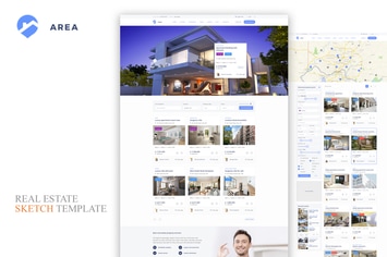 Area — Real Estate Agency/Realtor Sketch Template
