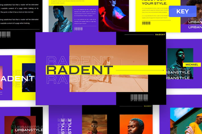 Radent - Urban Keynote Presentation Template