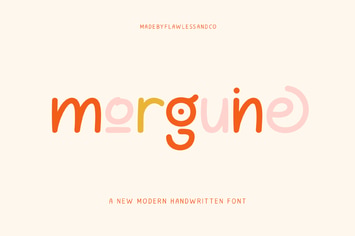 Morguine - Modern Handwritten Font