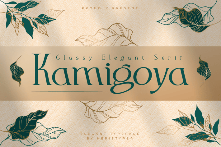 Kamigoya Font