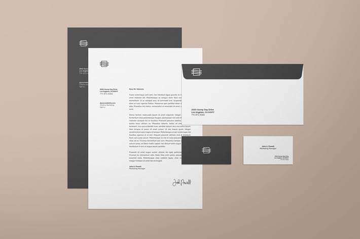 Stationary Mockup