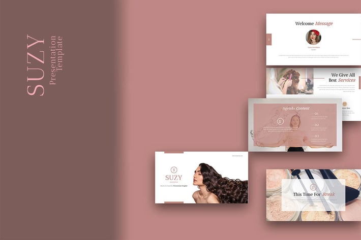Suzy – Beauty & Fashion Keynote Template