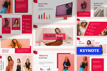 Black Pink Creative Keynote