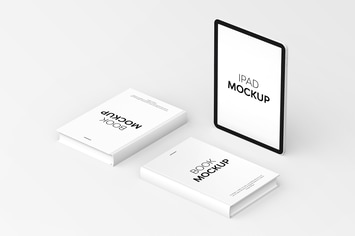 Book & iPad Mockup