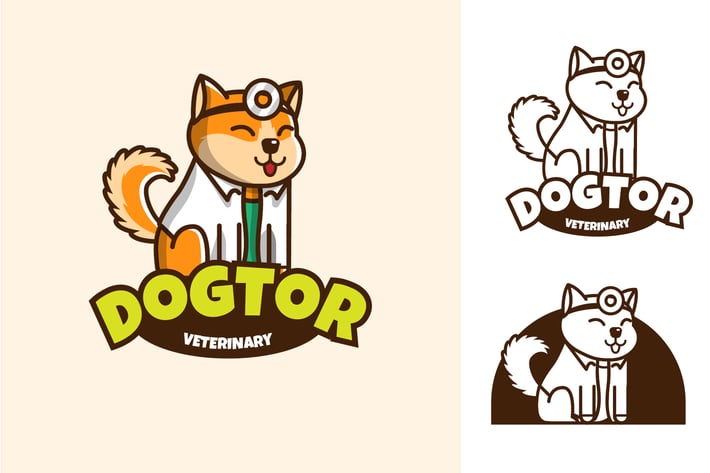 DOGTOR - Mascot & Esport Logo
