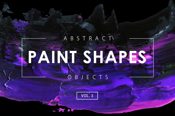 Abstract Paint Shapes 3
