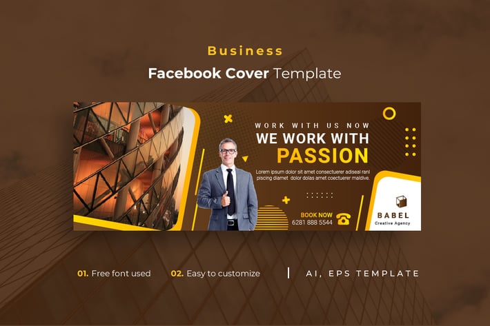 Business r9 Facebook Cover Template