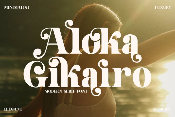 Aloka Gikairo Modern Serif Font