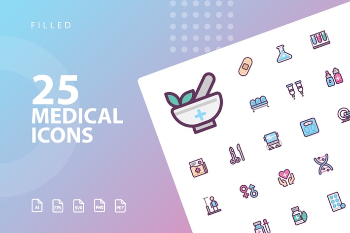 Medical Filled Icons