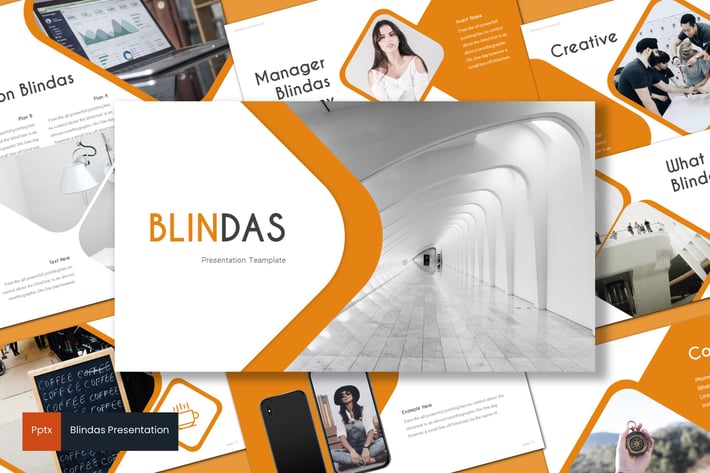 Blindas - Powerpoint Template