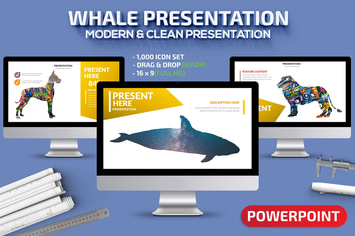 Whale Powerpoint Presentation Template