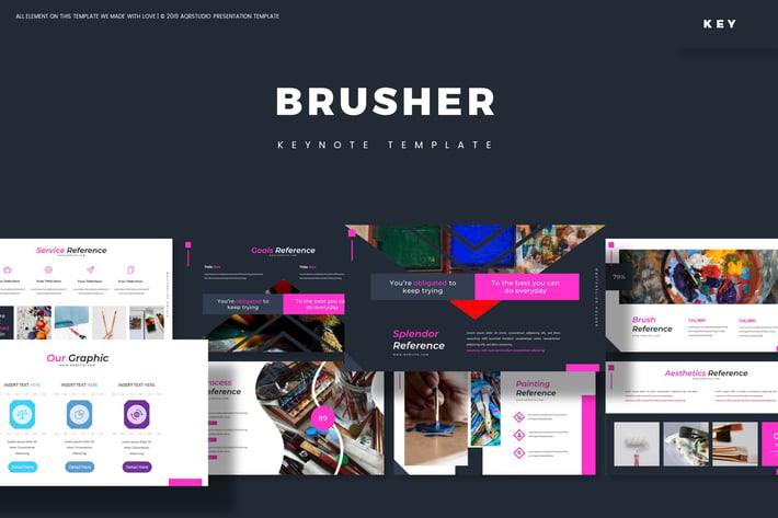 Brusher - Keynote Template