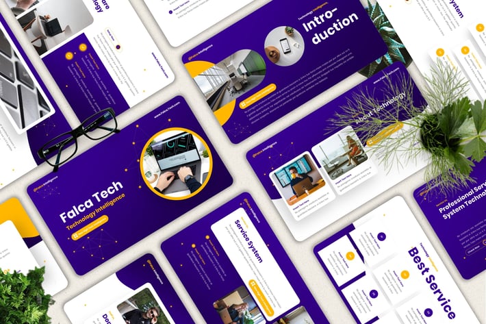 Falca - Technology Powerpoint Template