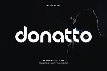 Donatto Logo Font