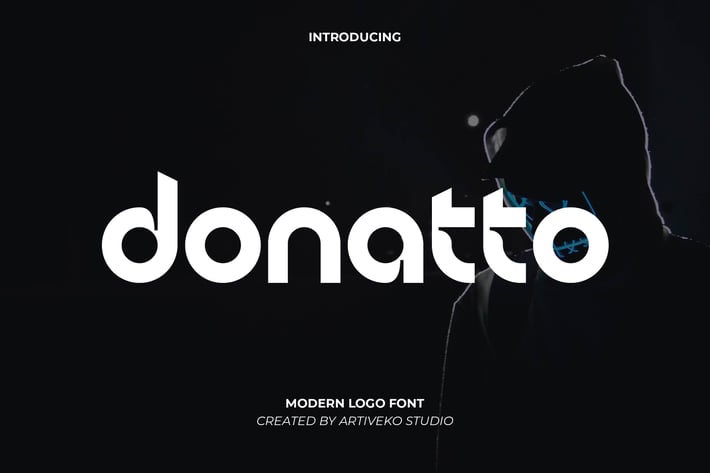 Donatto Logo Font
