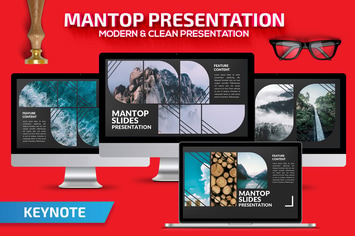 Mantop Keynote Presentation Template