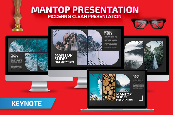 Mantop Keynote Presentation Template