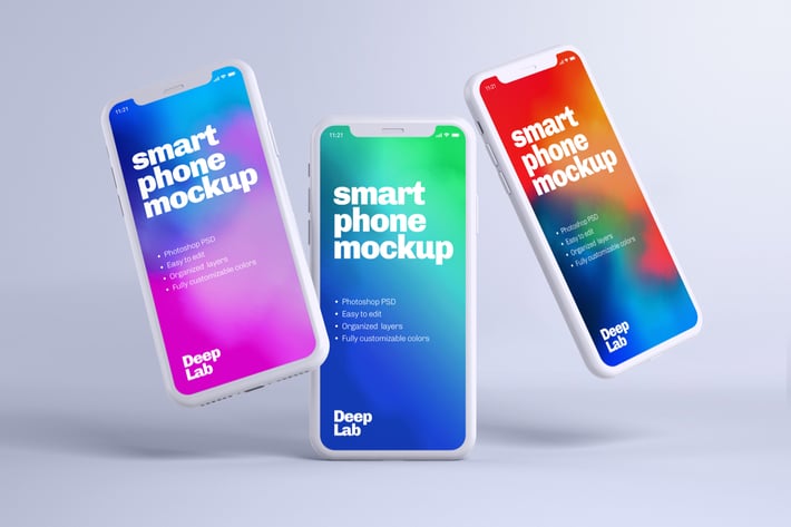 iPhone 11 Pro Clay Mockup