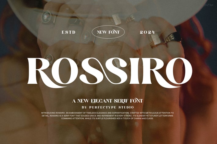 Rossiro Elegant Serif Font Typeface