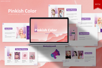 Pinkish Color | Powerpoint Template