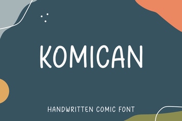 Komican - Handwritten Comic Font