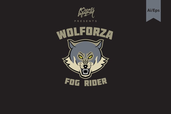 Wolforza Logo Template