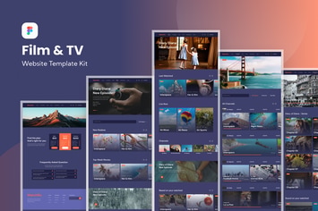 Film & TV Provider Website Template