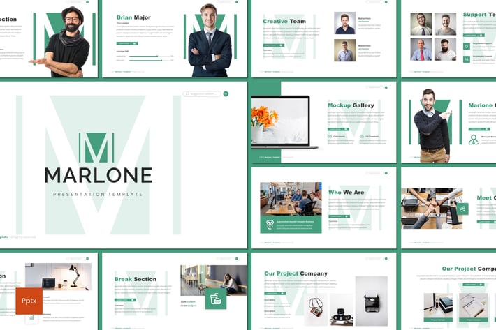 Marlone - Business Powerpoint Template