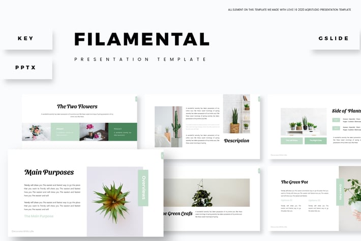 Filamental - Presentation Template