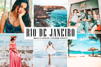 Rio De Janeiro Mobile & Desktop Lightroom Presets