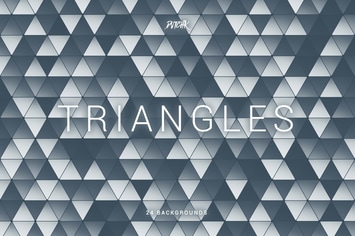 Triangles | Colorful Abstract Mosaic Backgrounds