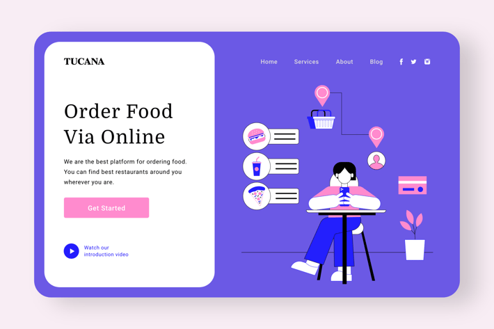 Order food online