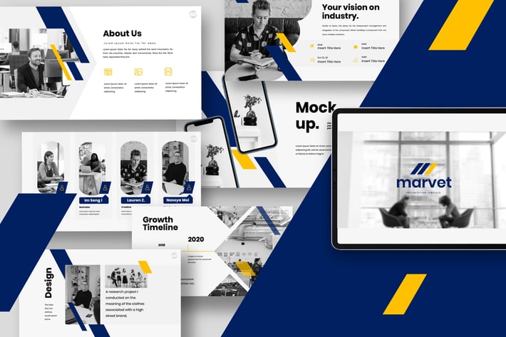 Marvet - Business Marketing Keynote