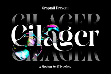 Cilager - Modern Serif Typeface