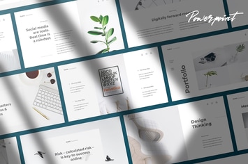 Khaki - Simple and Clean Powerpoint Template