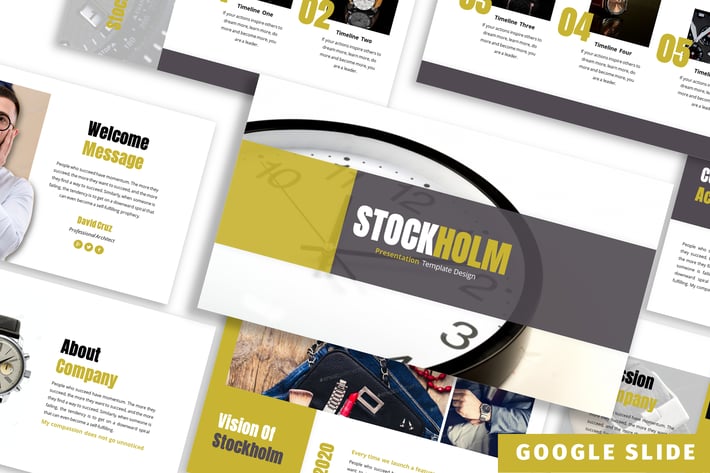 Stockholm - Business Google Slide Template