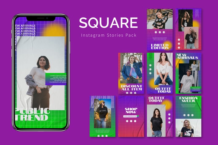 Square - Instagram Story Pack