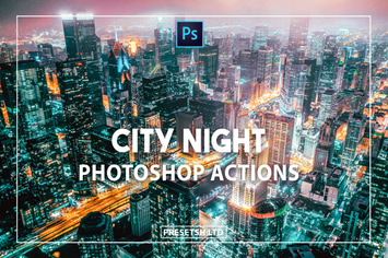 City Night Photoshop Action