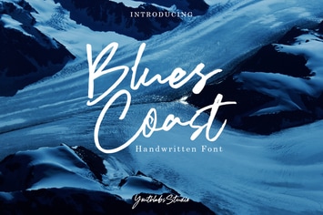  Blues Coast - Handwritten Font
