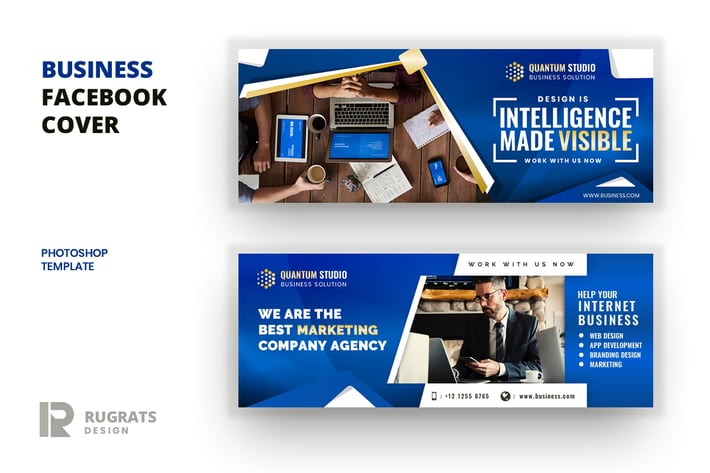 Business R6 Facebook Cover Template