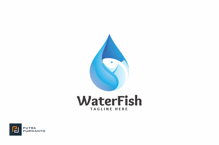Water Fish - Logo Template