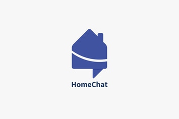 Home Chat Logo Template