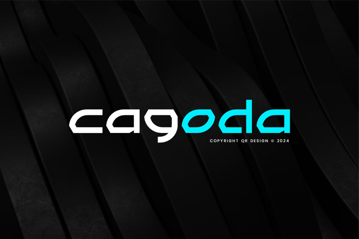 Cagoda - Futuristic & Minimal Font